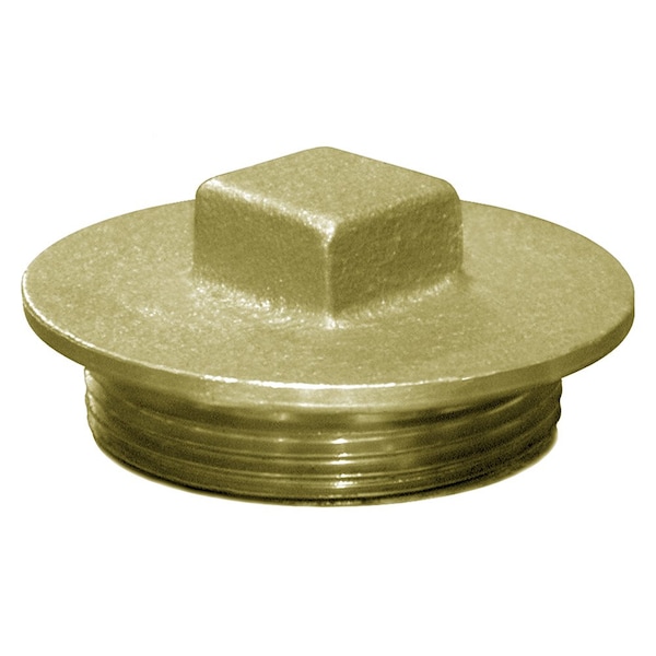 3-1/2in. New Orleans Code Brass Plug 4in. OD